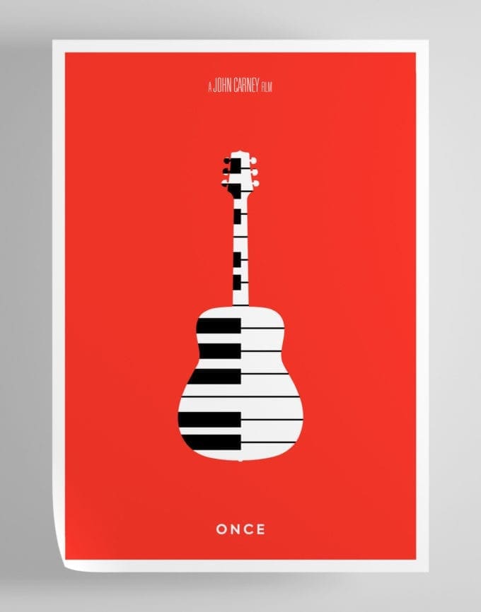 Once-Minimalist-Movie-Poster-Print