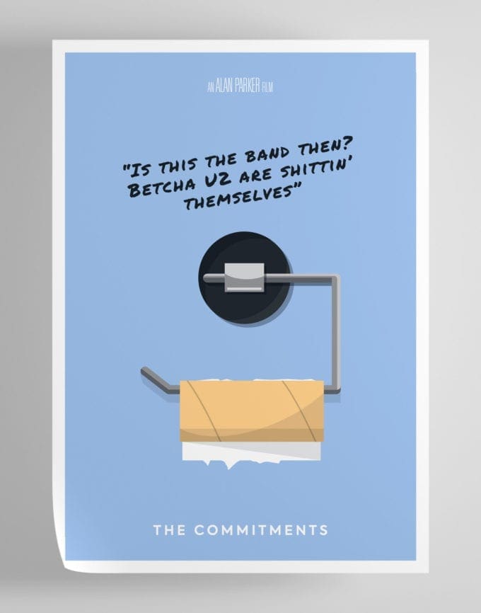 The Committments Minimalist Poster Print