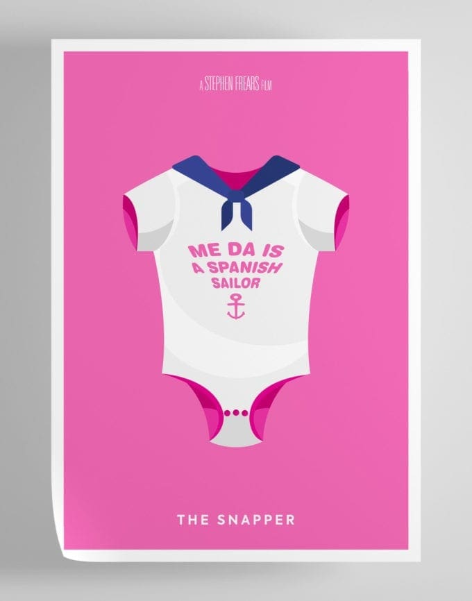 The Snapper Minimalist Poster Print