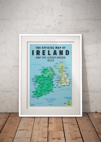 Ireland Map Art